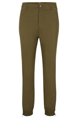 Chino Regular Fit en coton biologique stretch