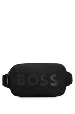 BOSS by HUGO BOSS Zip-pocket Belt Bag In Recycled Material in Black for Men