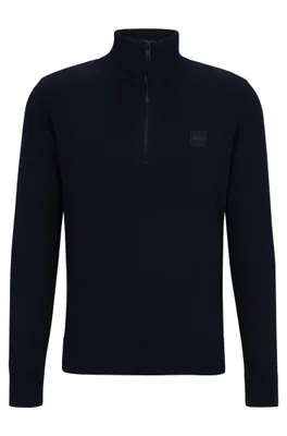 Pull à encolure zippée