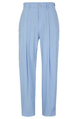 Pantalon Relaxed Fit en coton stretch
