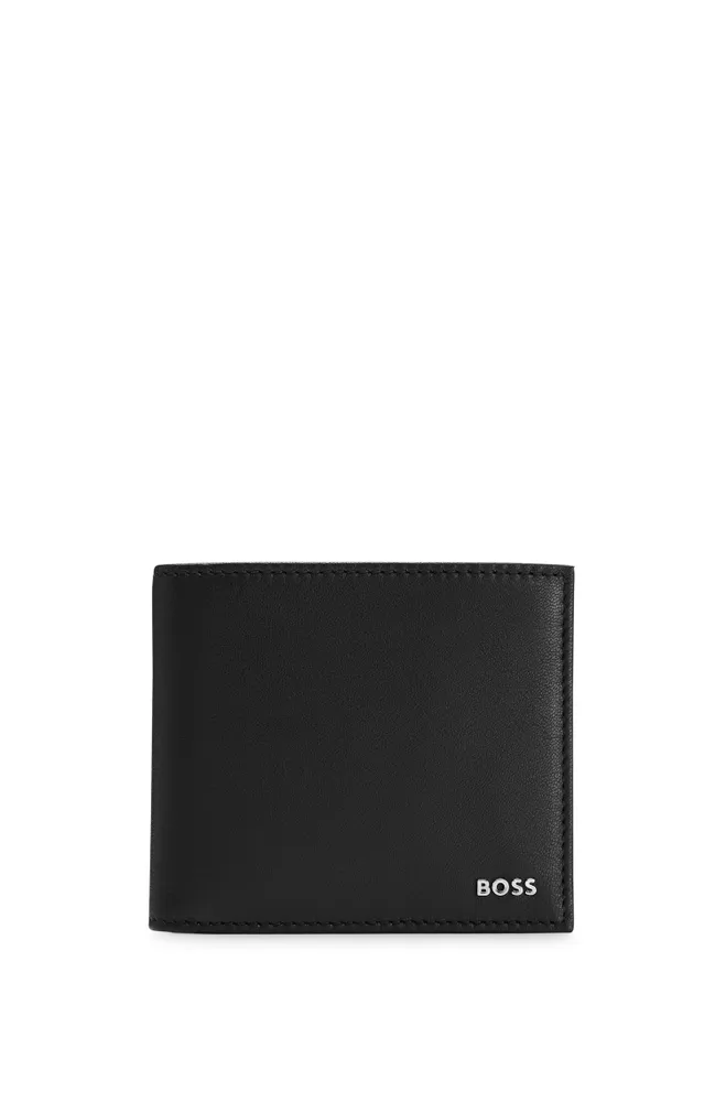 Coffret cadeau avec porte-clés et portefeuille en cuir à logo