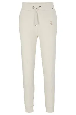 Pantalon de survêtement en molleton resserré au bas des jambes