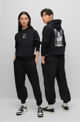 BOSS - BOSS x Bruce Lee gender-neutral hoodie with special artwork