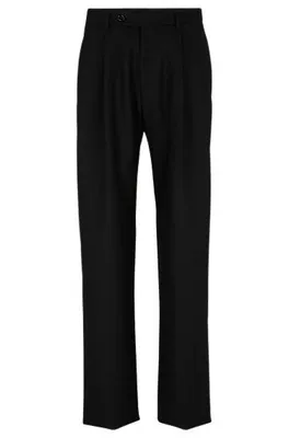 Pantalon habillé mixte en tissu stretch