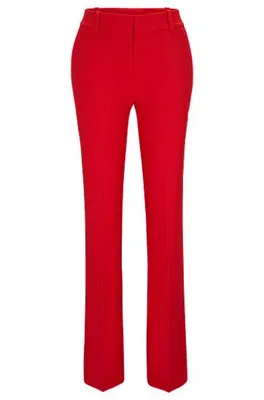 Pantalon bootcut Regular Fit en tissu stretch