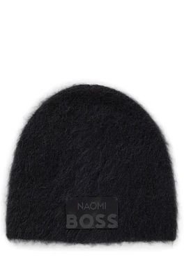 Gorro NAOMI x BOSS numa mistura de alpaca