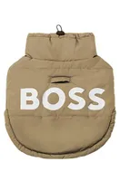 Veste matelassée à logo contrastant