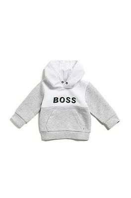 Sweat à capuche zippé pour enfant, avec logos imprimés