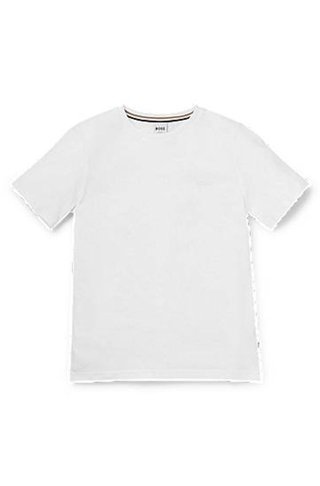 T-shirt Slim Fit en coton pour enfant, avec logo imprimé