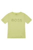 BOSS x AJBXNG T-shirt en jersey de coton pour enfant, avec logo imprimé exclusif