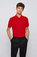 Regular-fit polo shirt with logo embroidery