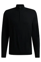 Slim-fit sweater extra-fine merino wool