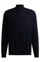 Slim-fit sweater extra-fine merino wool