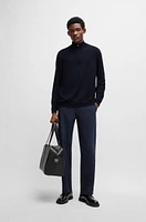 Slim-fit sweater extra-fine merino wool