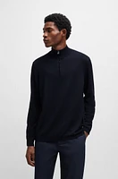 Slim-fit sweater extra-fine merino wool