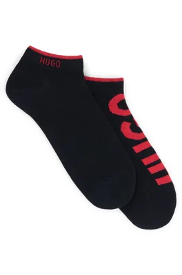 Two-pack of ankle socks cotton