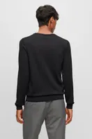 V-neck sweater virgin wool