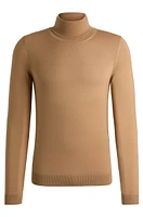 Slim-fit rollneck sweater wool