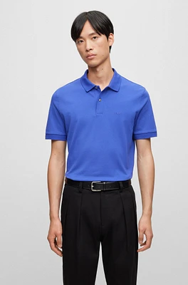 Pallas Cotton polo shirt with embroidered logo