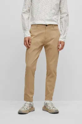 Slim-fit chinos stretch-cotton gabardine