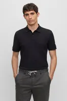 Pallas Regular-fit polo shirt cotton with embroidered logo