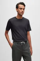 Cotton-jersey T-shirt a regular fit