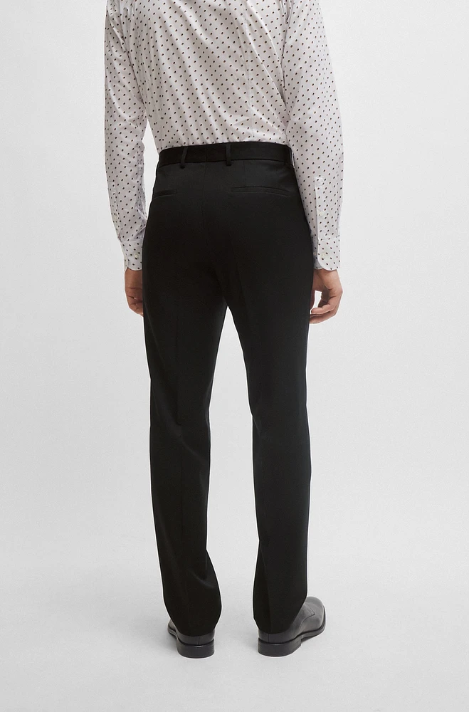 Regular-fit trousers wool serge