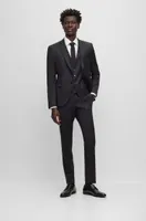 Formal trousers virgin-wool serge