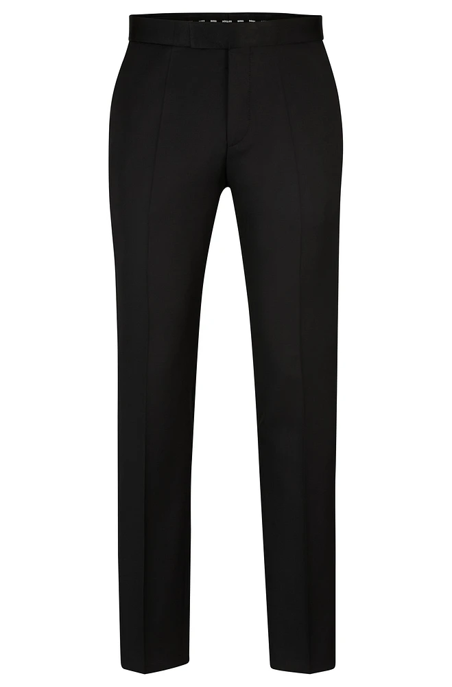 Tuxedo trousers virgin-wool serge