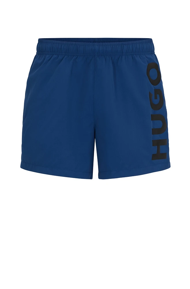 Swim shorts with logo print