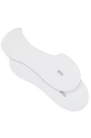 BOSS - Two-pack of invisible socks a cotton blend White