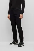 Regular-fit jeans black-black Italian denim