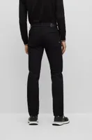 Regular-fit jeans black-black Italian denim