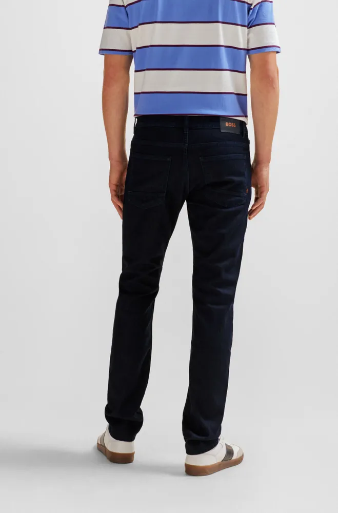 Slim-fit jeans blue comfort-stretch denim