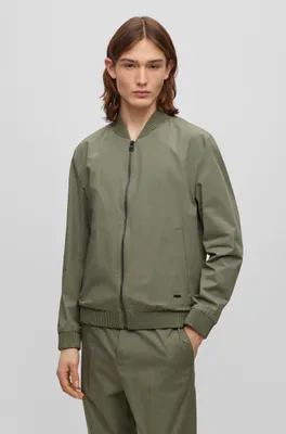 Extra-slim-fit jacket performance-stretch cotton