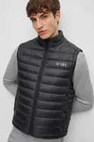 Packable gilet with tonal logo