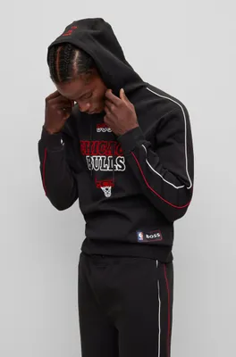 BOSS & NBA cotton-blend hoodie