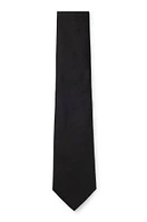 Formal tie in silk jacquard