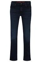 Slim-fit jeans blue-black stretch denim