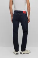 Slim-fit jeans blue-black stretch denim