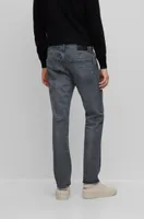 Regular-fit jeans gray Italian soft-touch denim