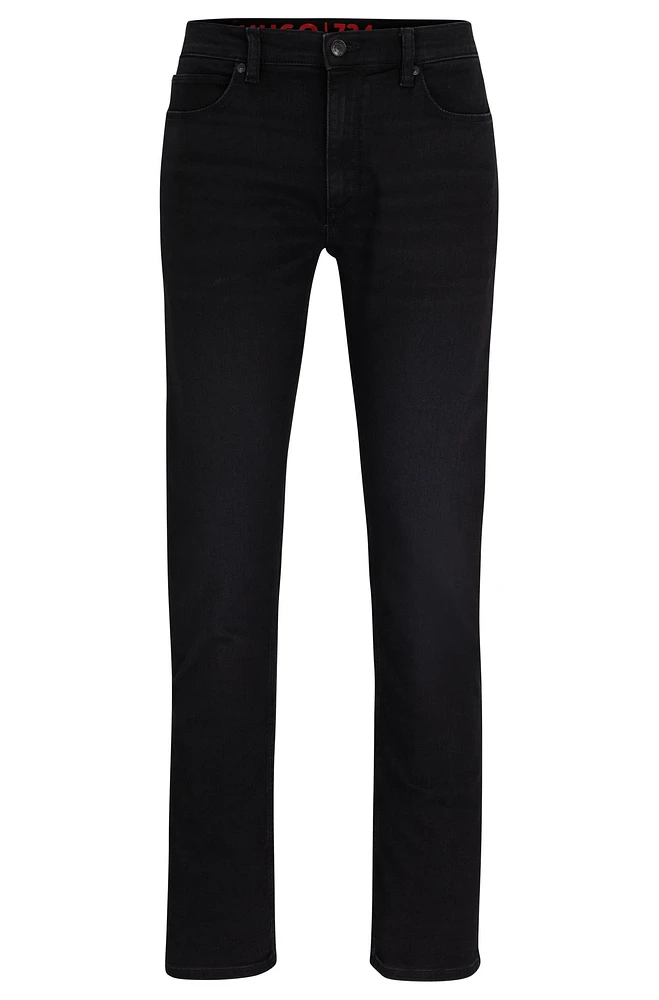 Extra-slim-fit jeans black comfort-stretch denim