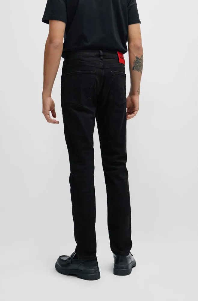 Extra-slim-fit jeans black comfort-stretch denim