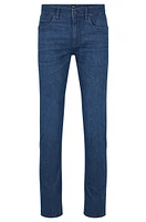 Slim-fit jeans dark-blue Italian denim