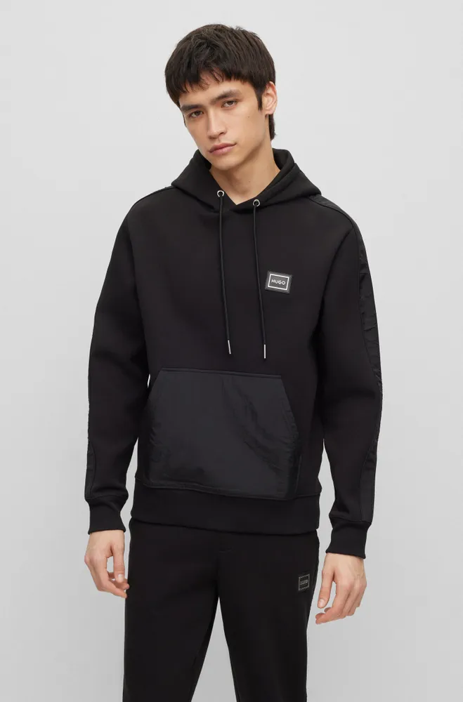 Relaxed Graphic Hoodie Sweatshirt (big) - Grey