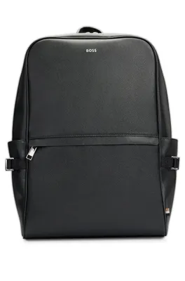 Backpack with signature stripe and logo detail