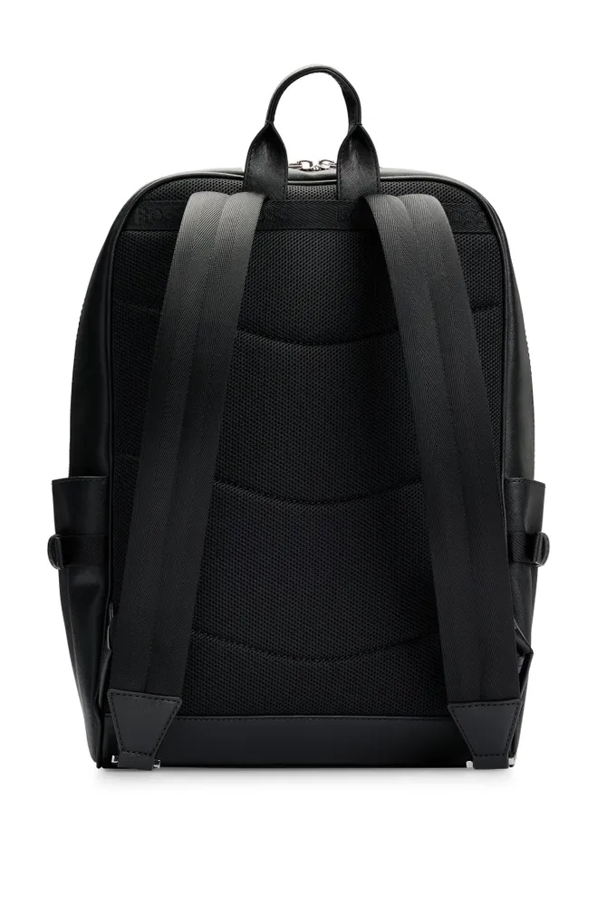 Backpack with signature stripe and logo detail