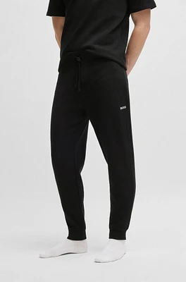 Pajama bottoms with embroidered logo