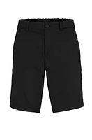 Slim-fit shorts water-repellent twill