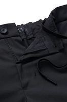 Slim-fit shorts water-repellent twill